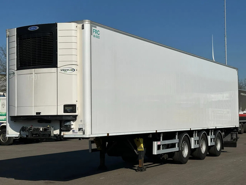 Chereau 2X Stuur-Assen / Carrier Vector 1950 / Lift-As / Apk! - Semi-reboque frigorífico: foto 1 Chereau 2X Stuur-Assen / Carrier Vector 1950 / Lift-As / Apk! - Semi-reboque frigorífico: foto 1