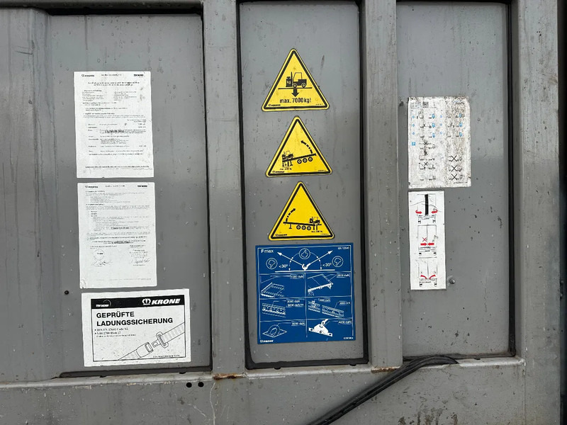 Semi-reboque de lona Krone SD Schuifzeil -Dak / SAF-Disc / Apk: foto 20