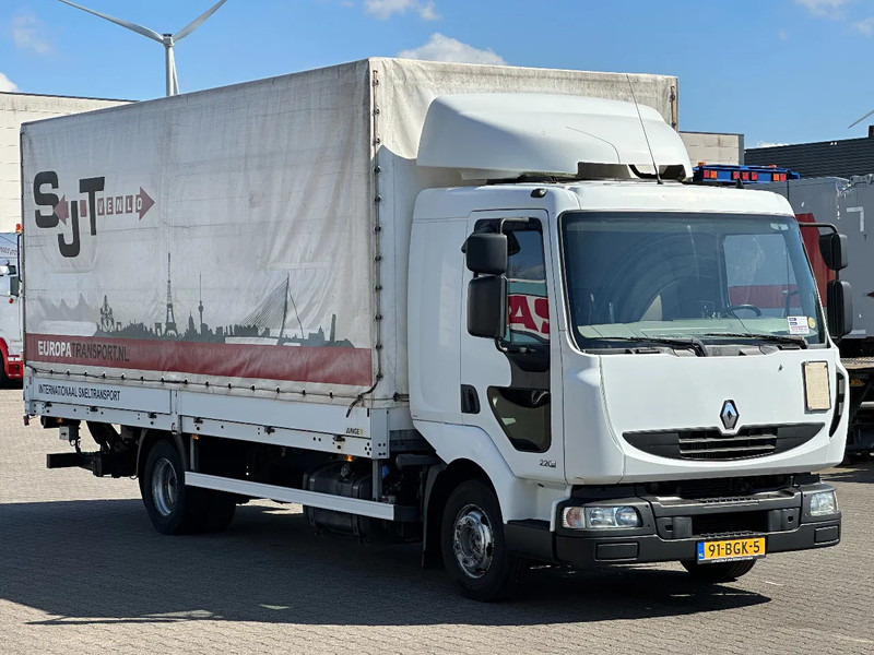 Renault Midlum 220 DXI Huifzeil met Borden / Laadklep / Euro 5 / 7.5T - Camião de lona: foto 2 Renault Midlum 220 DXI Huifzeil met Borden / Laadklep / Euro 5 / 7.5T - Camião de lona: foto 2