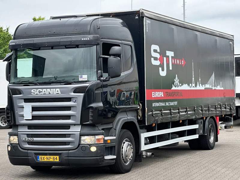 Scania R270 4x2 Schuifzeil / Laadklep / Euro 4 - Camião de lona: foto 1 Scania R270 4x2 Schuifzeil / Laadklep / Euro 4 - Camião de lona: foto 1