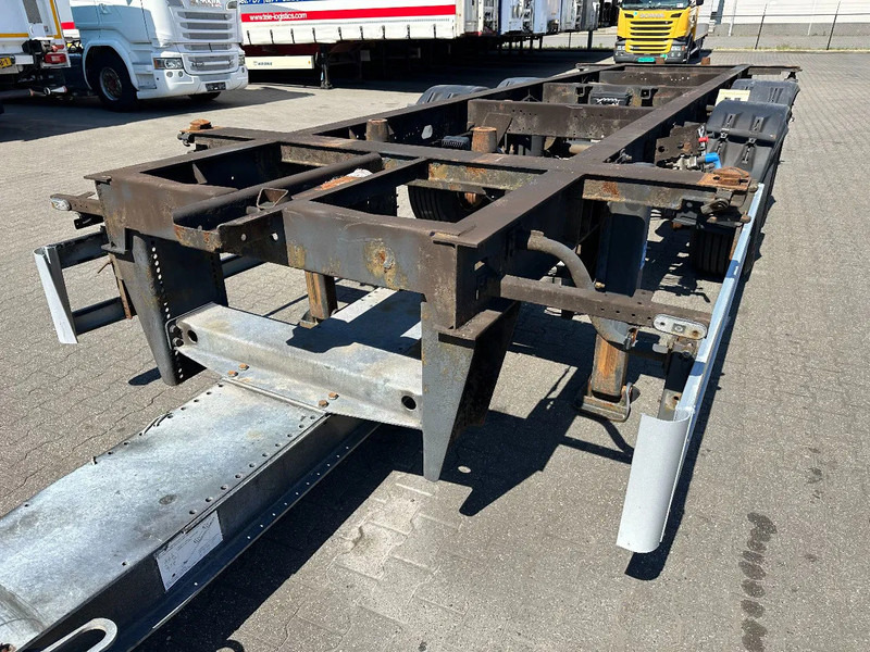 Reboque transportador de contêineres/ Caixa móvel Schmitz Cargobull Wipkar BDF / SAF-Disc: foto 7