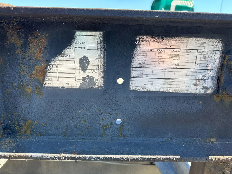 Reboque transportador de contêineres/ Caixa móvel Schmitz Cargobull Wipkar BDF / SAF-Disc: foto 11