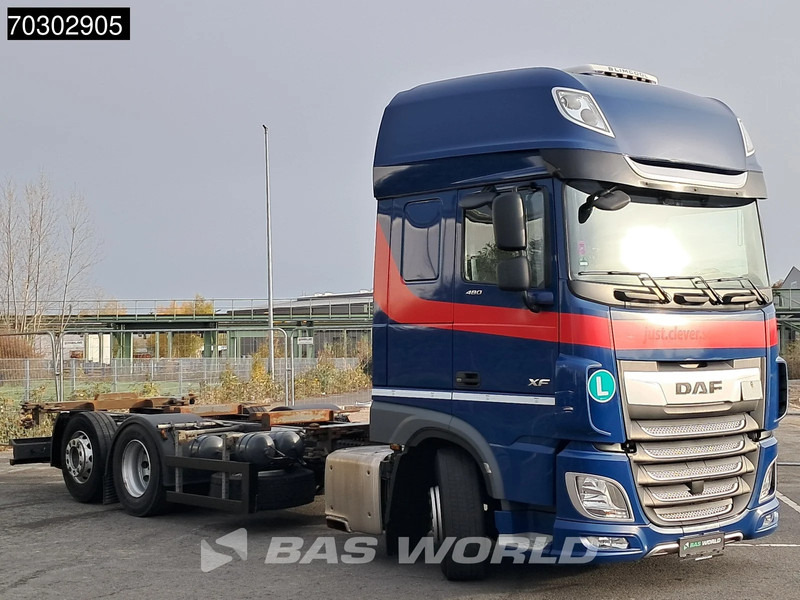 DAF XF 480 6X2 BDF Retarder SSC Lift+Steering Axle Automatic Euro 6 - Camião transportador de contêineres/ Caixa móvel: foto 3 DAF XF 480 6X2 BDF Retarder SSC Lift+Steering Axle Automatic Euro 6 - Camião transportador de contêineres/ Caixa móvel: foto 3