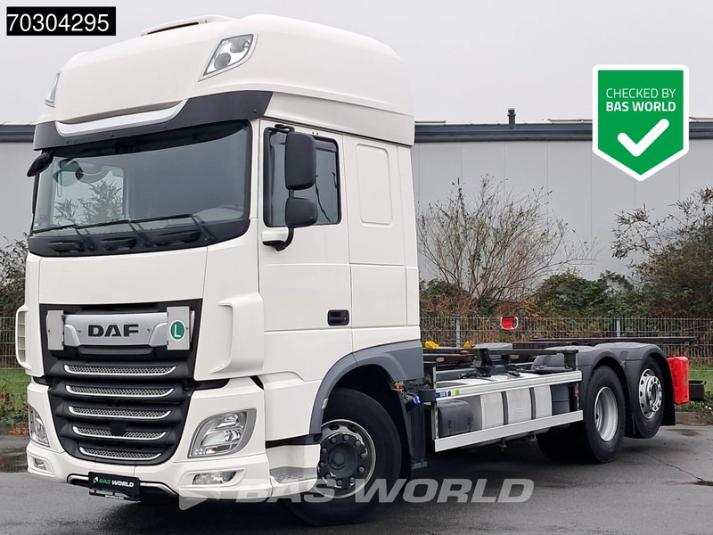 DAF XF 480 6X2 BDF SSC Retarder Lift+Steering Axle Automatic Euro 6 - Camião transportador de contêineres/ Caixa móvel: foto 1 DAF XF 480 6X2 BDF SSC Retarder Lift+Steering Axle Automatic Euro 6 - Camião transportador de contêineres/ Caixa móvel: foto 1