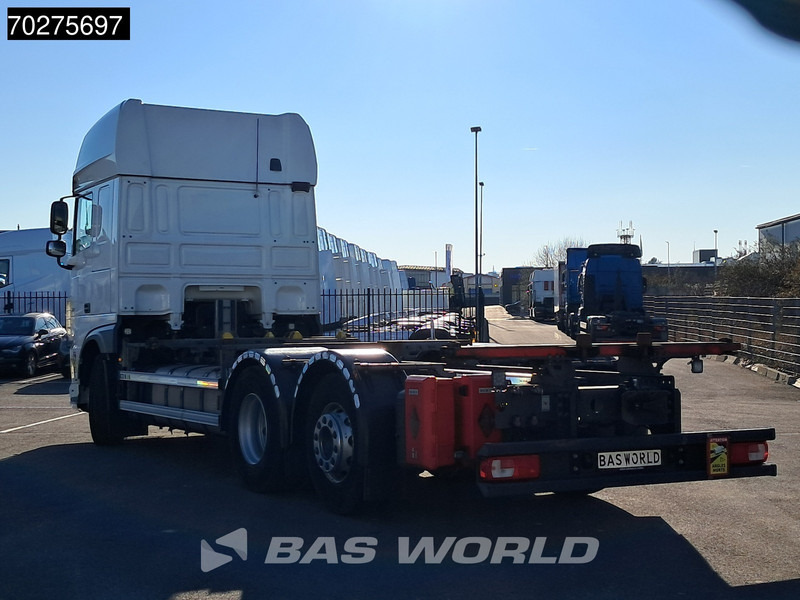 DAF XF 480 6X2 FAN SSC Retarder Lift+Lenkachse StandKlima ACC Euro 6 - Camião transportador de contêineres/ Caixa móvel: foto 2 DAF XF 480 6X2 FAN SSC Retarder Lift+Lenkachse StandKlima ACC Euro 6 - Camião transportador de contêineres/ Caixa móvel: foto 2