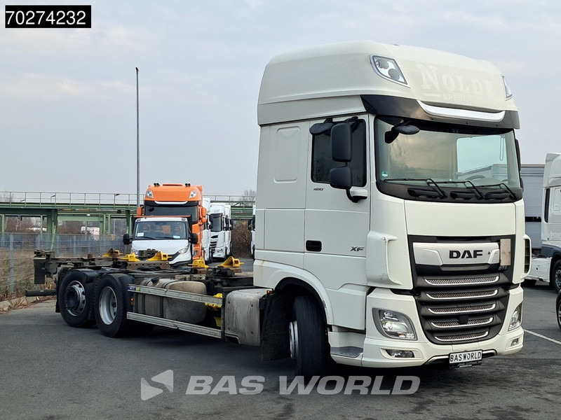 DAF XF 480 6X2 SSC FAN Retarder 2xTanks Lift-Lenkachse ACC LED Euro 6 - Camião transportador de contêineres/ Caixa móvel: foto 3 DAF XF 480 6X2 SSC FAN Retarder 2xTanks Lift-Lenkachse ACC LED Euro 6 - Camião transportador de contêineres/ Caixa móvel: foto 3