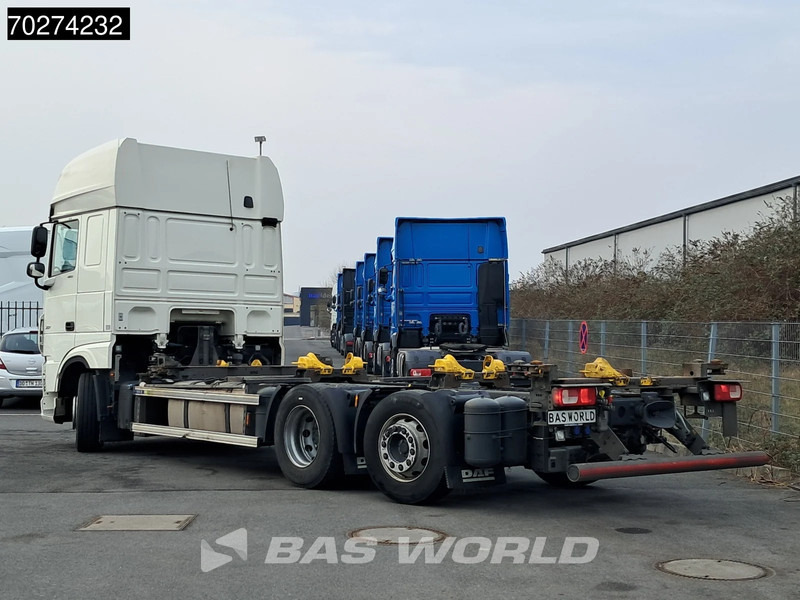 DAF XF 480 6X2 SSC FAN Retarder 2xTanks Lift-Lenkachse ACC LED Euro 6 - Camião transportador de contêineres/ Caixa móvel: foto 2 DAF XF 480 6X2 SSC FAN Retarder 2xTanks Lift-Lenkachse ACC LED Euro 6 - Camião transportador de contêineres/ Caixa móvel: foto 2
