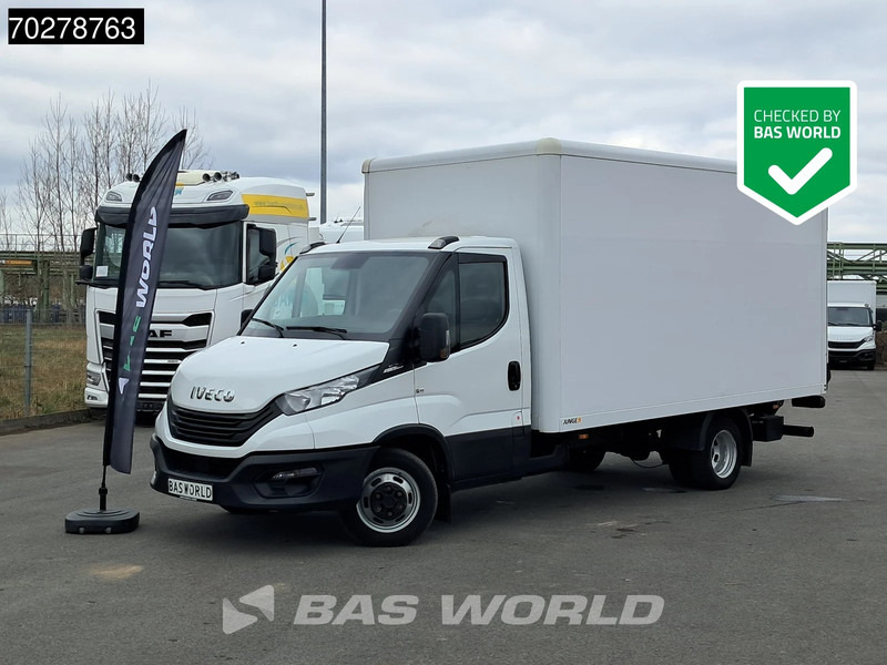 Iveco Daily 35C16 Automatik LBW 160PS Doppelbereifung Klima Kamera Koffer 19m3 A/C - Carrinha de contentor: foto 1 Iveco Daily 35C16 Automatik LBW 160PS Doppelbereifung Klima Kamera Koffer 19m3 A/C - Carrinha de contentor: foto 1