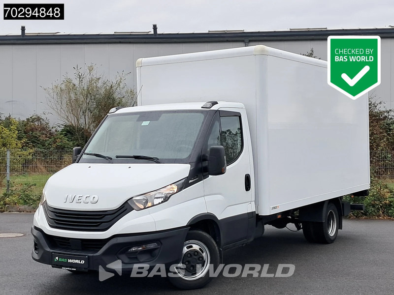 Iveco Daily 35C16 Automatik Ladebordwand 160PS Koffer Doppelbereifung Klima Kamera Euro6 20m3 A/C - Carrinha de contentor: foto 1 Iveco Daily 35C16 Automatik Ladebordwand 160PS Koffer Doppelbereifung Klima Kamera Euro6 20m3 A/C - Carrinha de contentor: foto 1