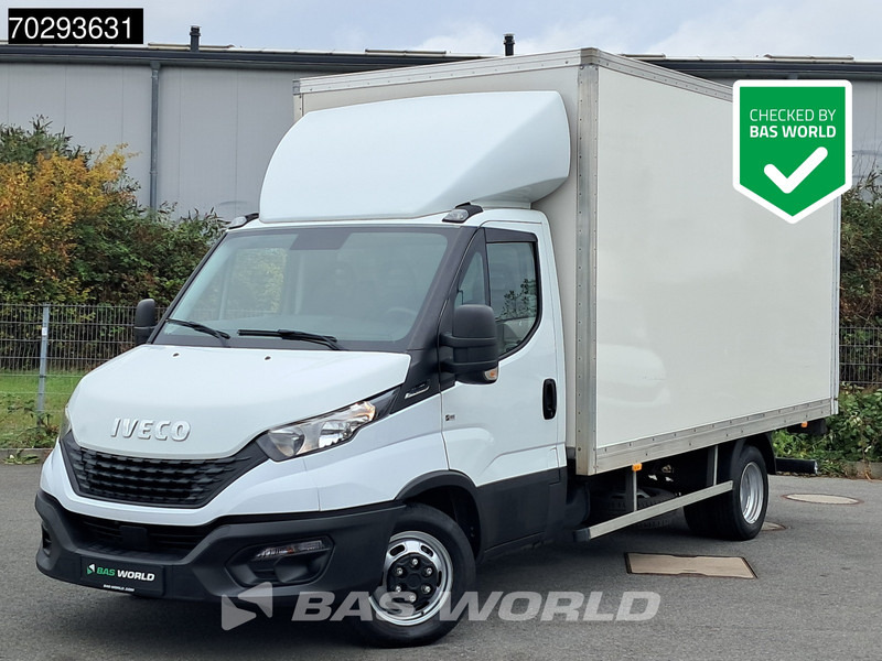Iveco Daily 35C16 Automatik Ladebordwand 160PS Koffer Doppelbereifung Klima Tempomat Euro6 20m3 A/C Cruise control - Carrinha de contentor: foto 1 Iveco Daily 35C16 Automatik Ladebordwand 160PS Koffer Doppelbereifung Klima Tempomat Euro6 20m3 A/C Cruise control - Carrinha de contentor: foto 1