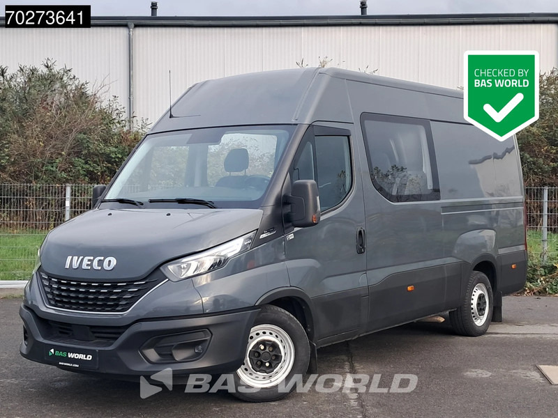 Iveco Daily 35S16 Doppel Kabine Automatik 3,5t AHK 160PS L2H2 LED Klima Tempomat Kamera Parkensensoren Euro6 Doka 8m3 A/C Double cabin Towba - Furgão: foto 1 Iveco Daily 35S16 Doppel Kabine Automatik 3,5t AHK 160PS L2H2 LED Klima Tempomat Kamera Parkensensoren Euro6 Doka 8m3 A/C Double cabin Towba - Furgão: foto 1
