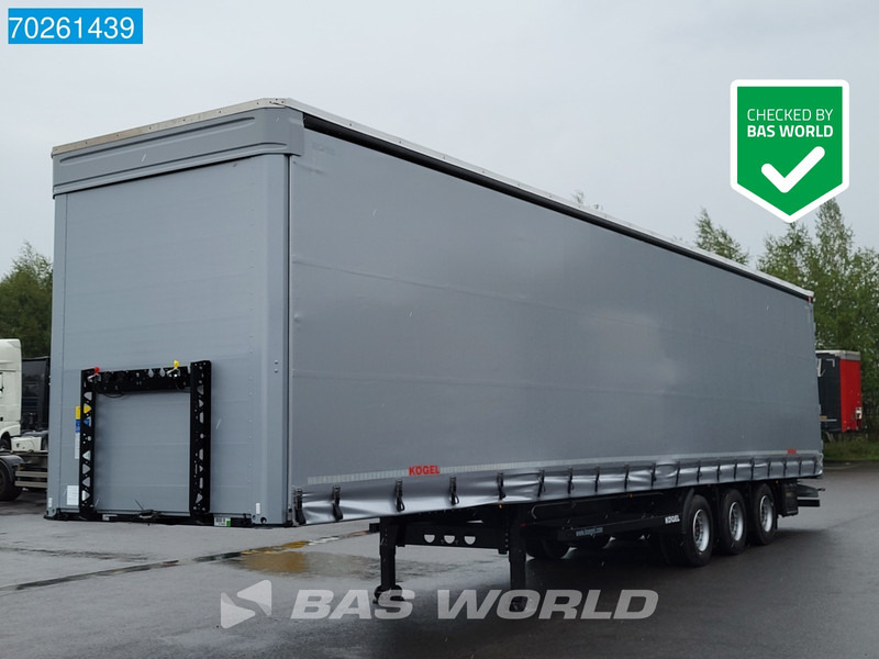 Kögel S24-1 3 axles NEU MEGA Schiebe- und Hubdach Liftachse - Semi-reboque de lona: foto 1 Kögel S24-1 3 axles NEU MEGA Schiebe- und Hubdach Liftachse - Semi-reboque de lona: foto 1