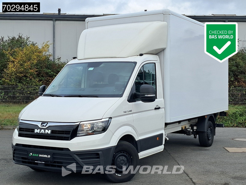 MAN TGE 3.140 Ladebordwand Automatik 140PS Koffer Kamera Tempomat Klima Euro6 20m3 A/C Cruise control - Carrinha de contentor: foto 1 MAN TGE 3.140 Ladebordwand Automatik 140PS Koffer Kamera Tempomat Klima Euro6 20m3 A/C Cruise control - Carrinha de contentor: foto 1