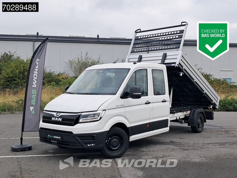 MAN TGE 3.180 Neu! Dreiseitenkipper Automatik 180PS LED Klima Tempomat 2,5t AHK Euro6 Kipper 10m3 A/C Towbar Cruise control - Carrinha basculante: foto 1 MAN TGE 3.180 Neu! Dreiseitenkipper Automatik 180PS LED Klima Tempomat 2,5t AHK Euro6 Kipper 10m3 A/C Towbar Cruise control - Carrinha basculante: foto 1