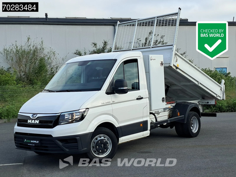 MAN TGE 5.120 Kipper Doppelbereifung 3,5t AHK Navi Klima Tempomat Kamera Euro6 Kieper 2m3 A/C Towbar Cruise control - Carrinha basculante: foto 1 MAN TGE 5.120 Kipper Doppelbereifung 3,5t AHK Navi Klima Tempomat Kamera Euro6 Kieper 2m3 A/C Towbar Cruise control - Carrinha basculante: foto 1