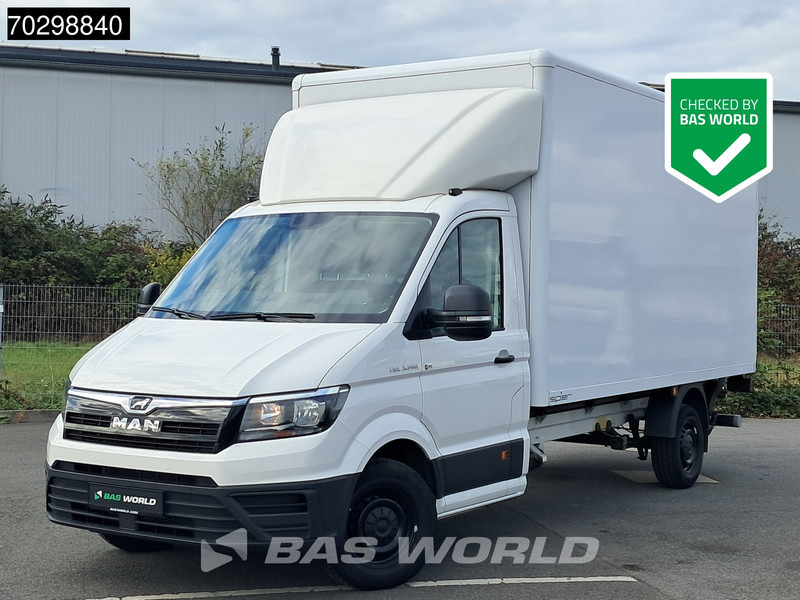 Volkswagen Crafter 140pk Ladebordwand Automatik 140PS Koffer Kamera Tempomat Klima Euro6 20m3 A/C Cruise control - Carrinha de contentor: foto 1 Volkswagen Crafter 140pk Ladebordwand Automatik 140PS Koffer Kamera Tempomat Klima Euro6 20m3 A/C Cruise control - Carrinha de contentor: foto 1