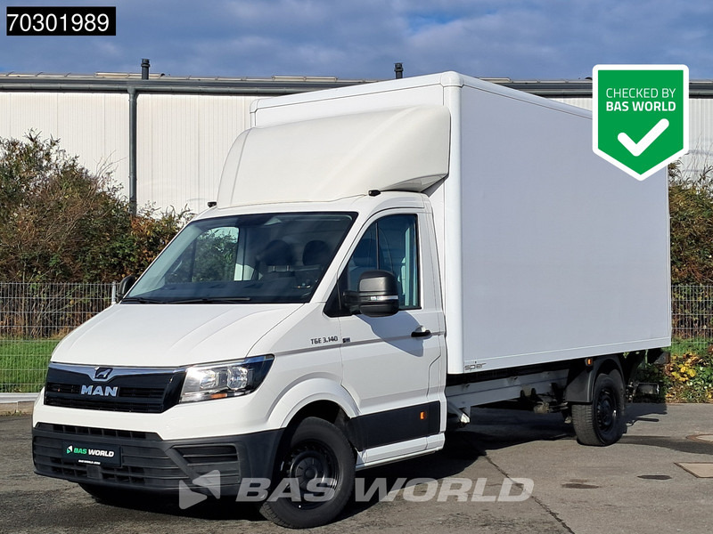 Volkswagen Crafter 140pk Ladebordwand Automatik 140PS Koffer Kamera Tempomat Klima Euro6 A/C Cruise control - Carrinha de contentor: foto 1 Volkswagen Crafter 140pk Ladebordwand Automatik 140PS Koffer Kamera Tempomat Klima Euro6 A/C Cruise control - Carrinha de contentor: foto 1