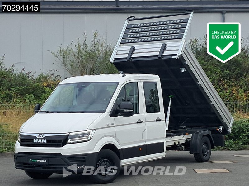 Volkswagen Crafter 177pk Neu! Dreiseitenkipper Automatik 2025 Facelift 180PS AHK LED Klima Tempomat Navi ACC Euro6 Kieper 3m3 A/C Towbar Cruise con - Carrinha basculante: foto 1 Volkswagen Crafter 177pk Neu! Dreiseitenkipper Automatik 2025 Facelift 180PS AHK LED Klima Tempomat Navi ACC Euro6 Kieper 3m3 A/C Towbar Cruise con - Carrinha basculante: foto 1