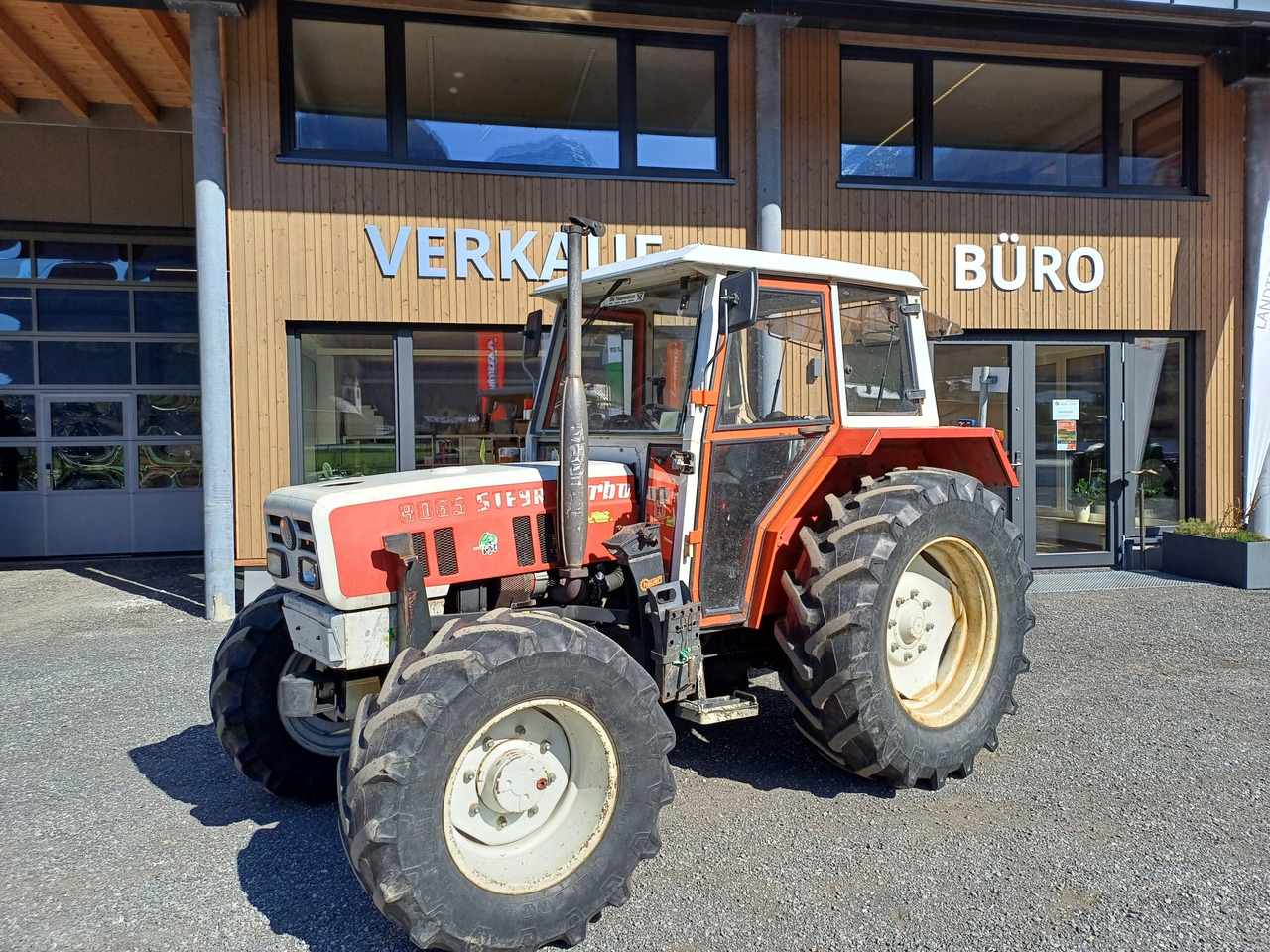 Steyr 8065 A (22836) - Trator: foto 1 Steyr 8065 A (22836) - Trator: foto 1