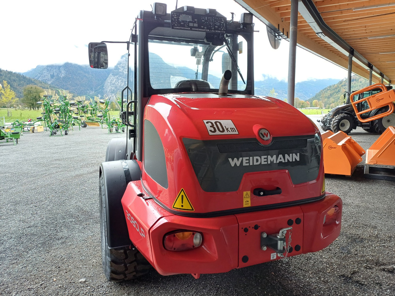 Weidemann 3080 LP (22303) - Carregadora articulada: foto 3 Weidemann 3080 LP (22303) - Carregadora articulada: foto 3