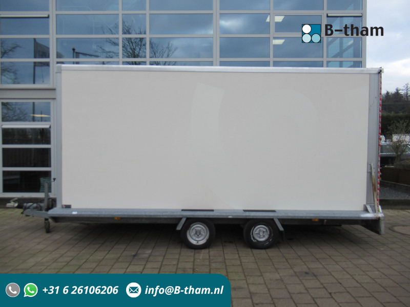 Hapert TA CJ1 402 Gesloten Bak met oprijklep - Reboque furgão: foto 1 Hapert TA CJ1 402 Gesloten Bak met oprijklep - Reboque furgão: foto 1