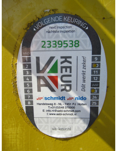 Espalhador de areia/ Sal NIDO Stratos B08L-24 PCLN-350 Roto-power 0,8m3 + 350L Salzstreuer Saltspreader: foto 10