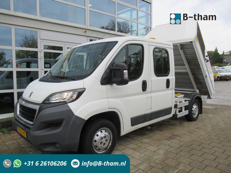 Peugeot Boxer 335 2.0 HDI 96KW L2 DOKA Dubbelcabine Kipper Veegvuil Tipper - Carrinha basculante, Carrinha cabine dupla: foto 1 Peugeot Boxer 335 2.0 HDI 96KW L2 DOKA Dubbelcabine Kipper Veegvuil Tipper - Carrinha basculante, Carrinha cabine dupla: foto 1