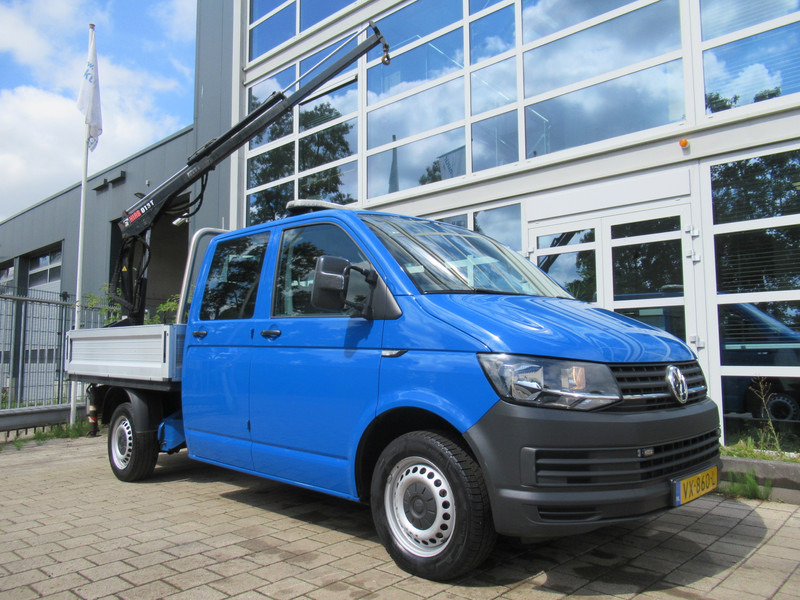 Volkswagen Transporter T5 2.0 TDI 75KW DOKA + HIAB Dubbelcabine - Carrinha de caixa aberta, Carrinha cabine dupla: foto 2 Volkswagen Transporter T5 2.0 TDI 75KW DOKA + HIAB Dubbelcabine - Carrinha de caixa aberta, Carrinha cabine dupla: foto 2