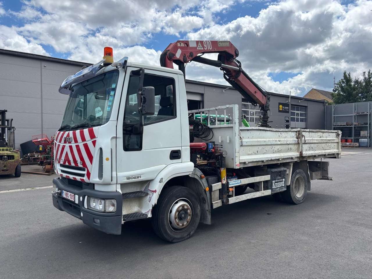 Iveco Eurocargo ML120E21 /Kipper/ Kran/ kein Brief! - Camião basculante, Camião grua: foto 1 Iveco Eurocargo ML120E21 /Kipper/ Kran/ kein Brief! - Camião basculante, Camião grua: foto 1