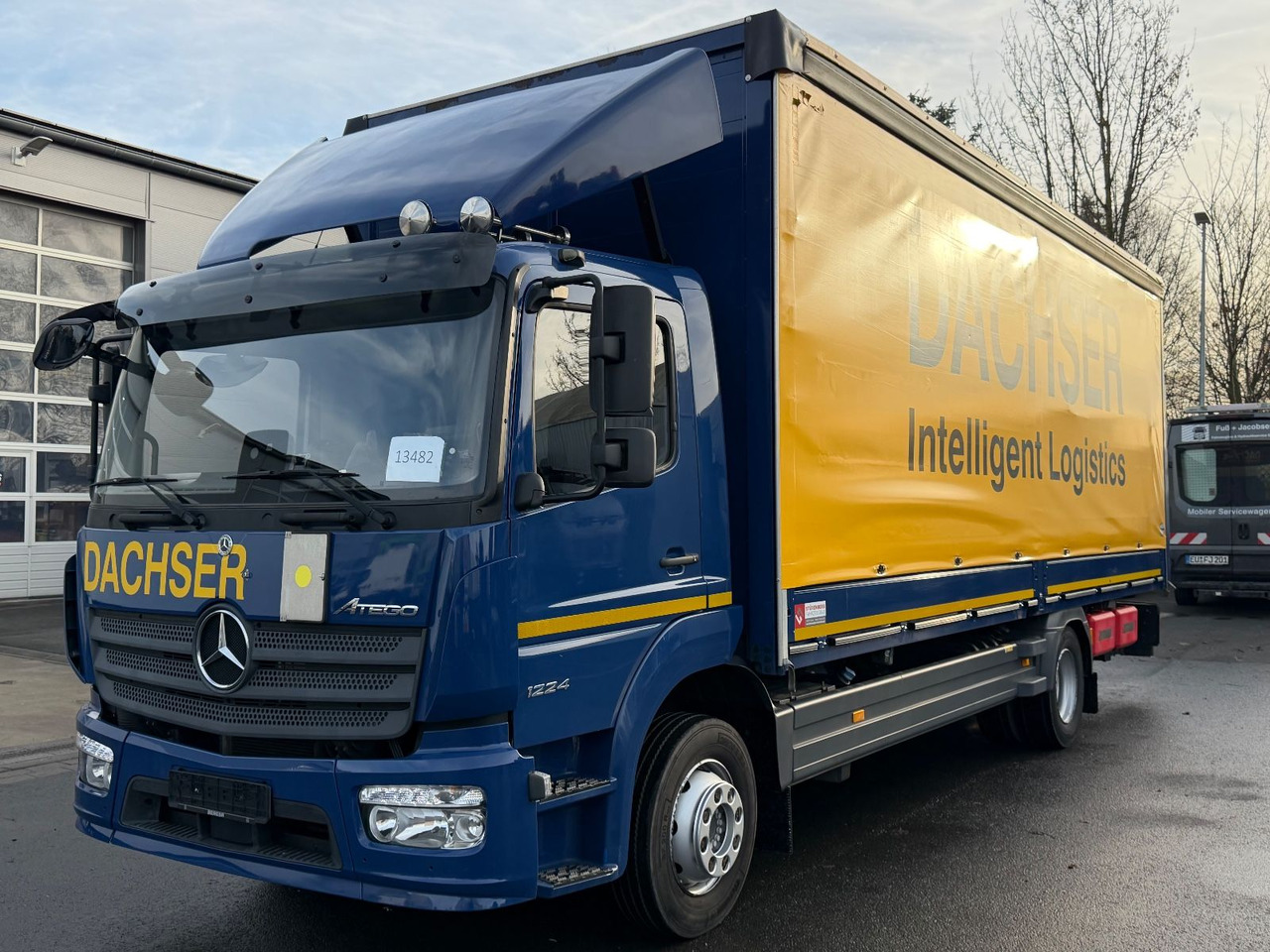 Mercedes-Benz Atego 1224 Edscha, Plane, Lbw, Ahk, Klima, Autom - Camião de lona: foto 2 Mercedes-Benz Atego 1224 Edscha, Plane, Lbw, Ahk, Klima, Autom - Camião de lona: foto 2