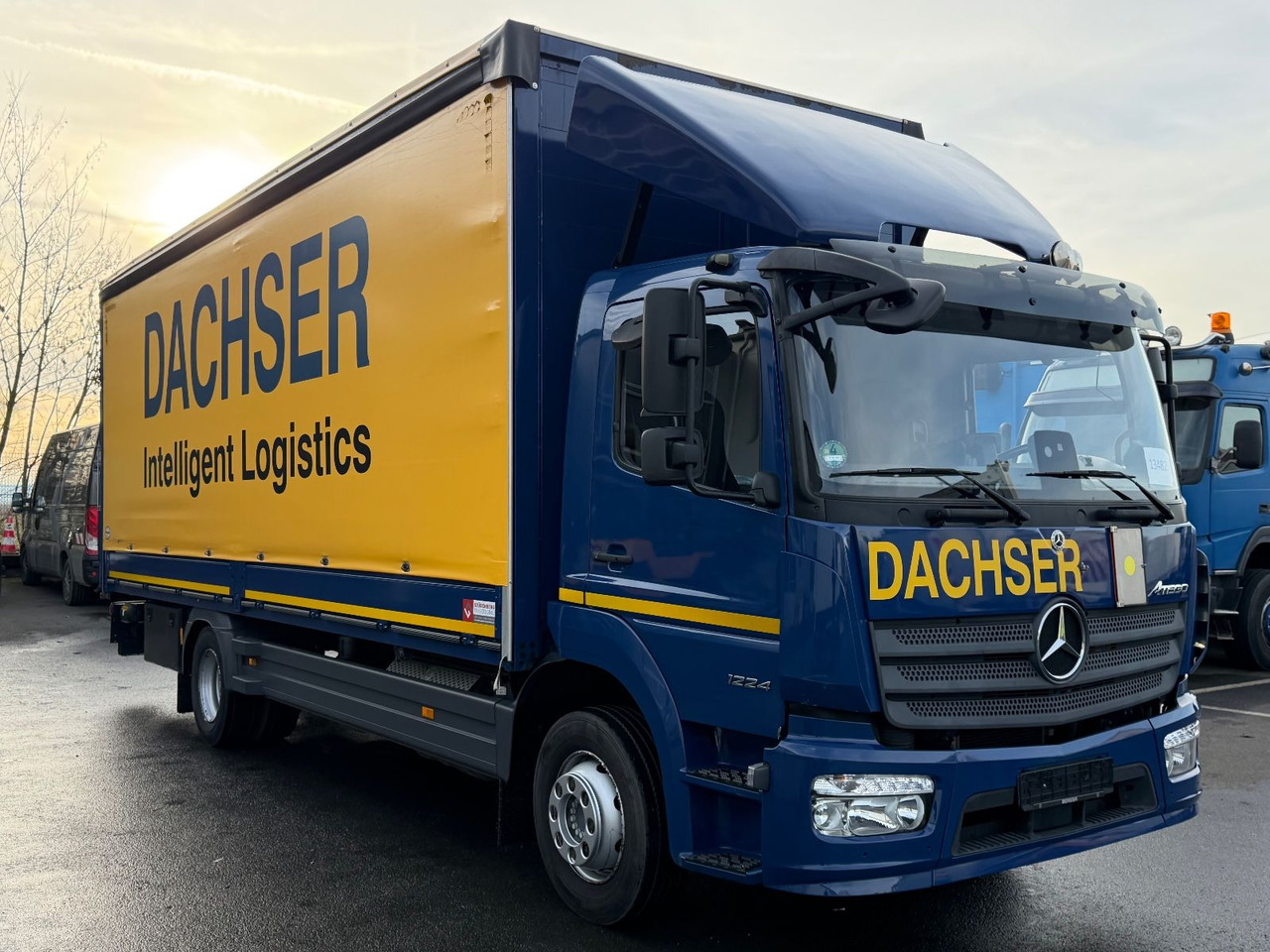 Mercedes-Benz Atego 1224 Edscha, Plane, Lbw, Ahk, Klima, Autom - Camião de lona: foto 1 Mercedes-Benz Atego 1224 Edscha, Plane, Lbw, Ahk, Klima, Autom - Camião de lona: foto 1