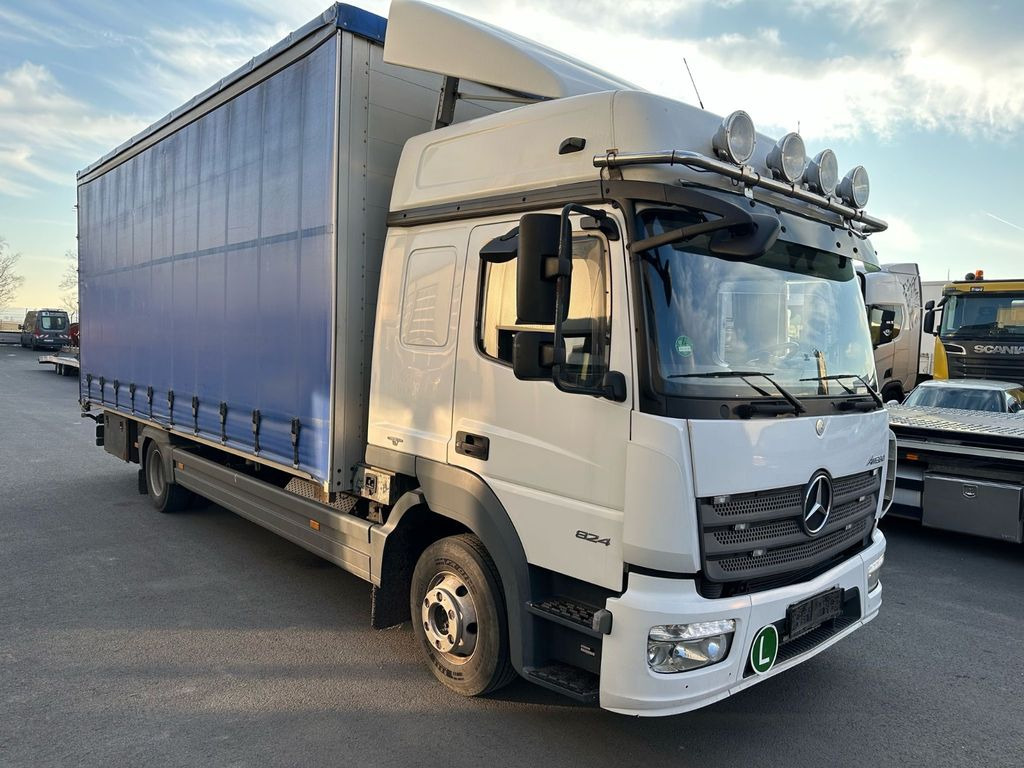 Mercedes-Benz Atego 824 Top-Ausstattung*Pritsche-Plane*Top* - Carrinha de lona: foto 1 Mercedes-Benz Atego 824 Top-Ausstattung*Pritsche-Plane*Top* - Carrinha de lona: foto 1