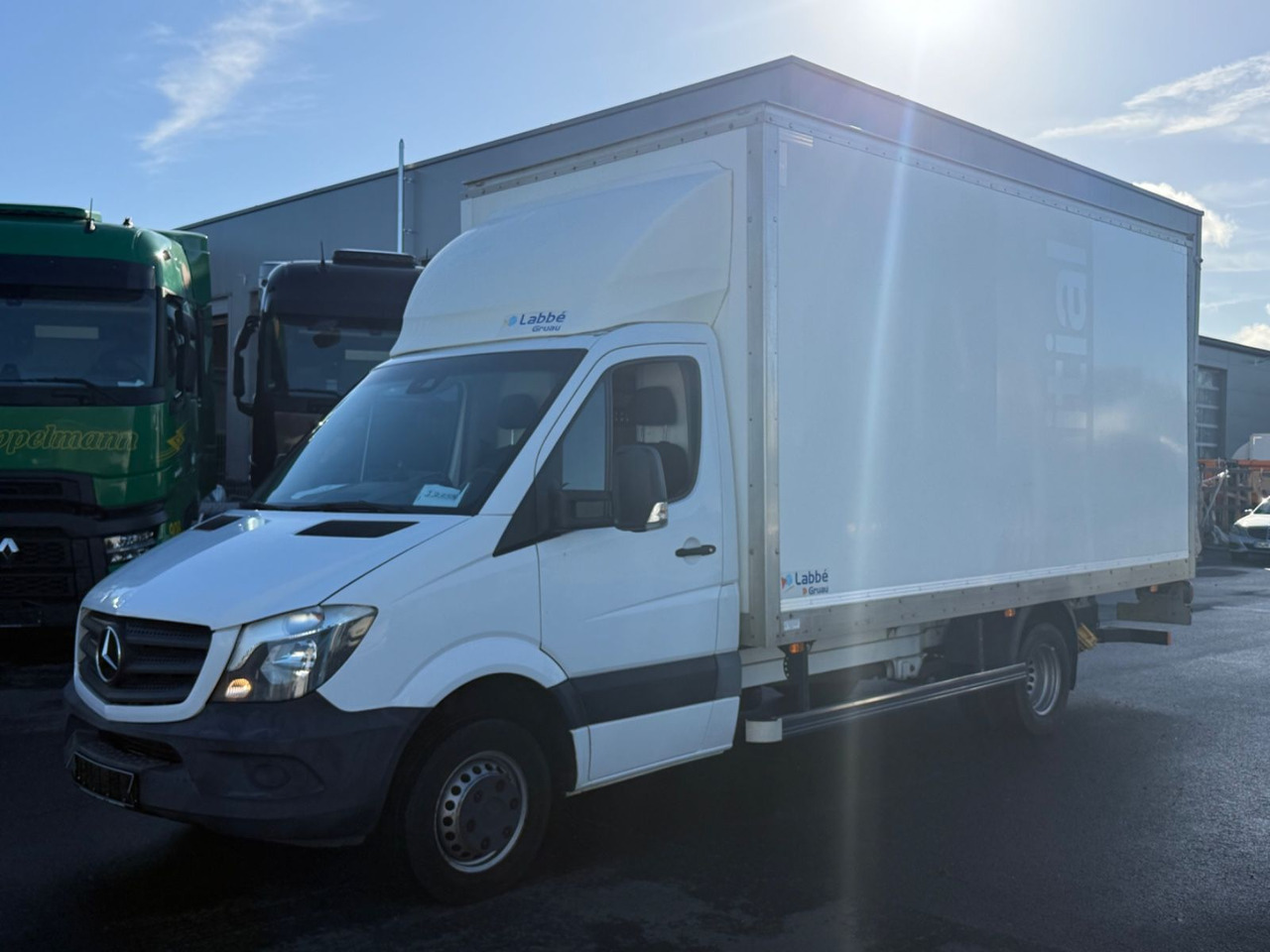 Mercedes-Benz Sprinter 516 cdi Koffer, Lbw, Automatik - Carrinha de contentor: foto 2 Mercedes-Benz Sprinter 516 cdi Koffer, Lbw, Automatik - Carrinha de contentor: foto 2