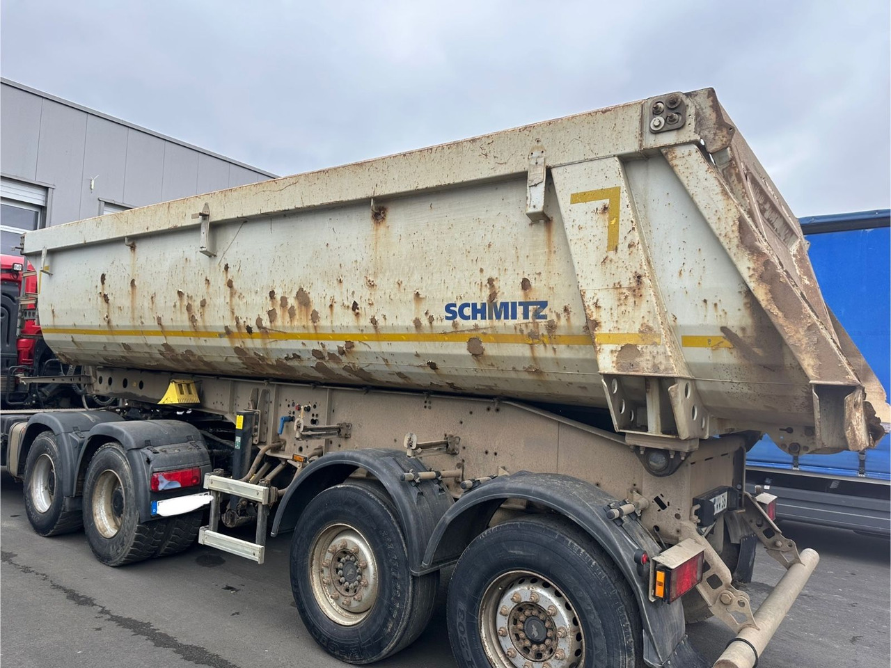 Semi-reboque basculante Schmitz Cargobull SKI 18 SL-7.2 SR /2-Achs Muldenkipper/tüv 01/26: foto 7