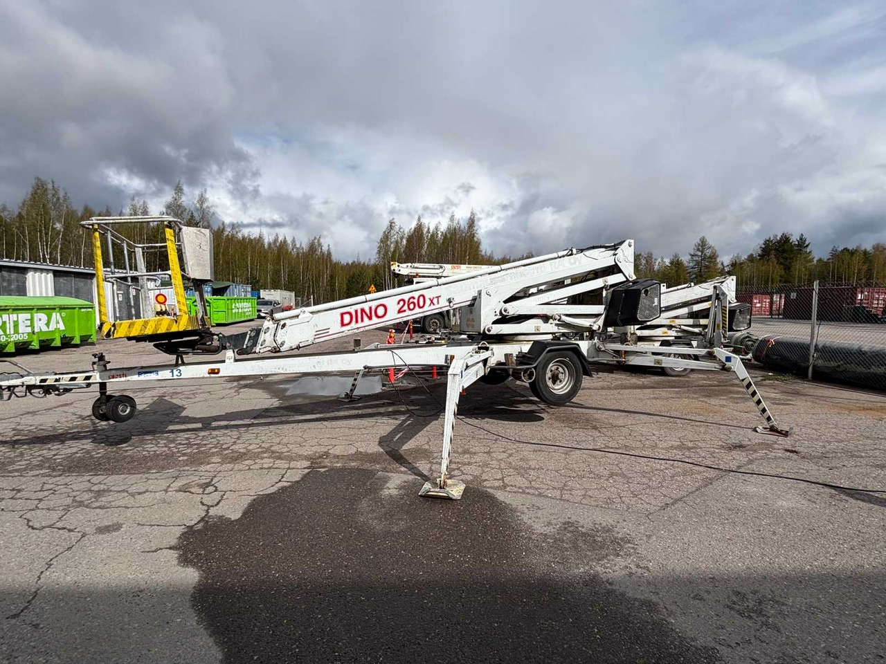 Trailer boom lift Dino 260XT - Plataforma de elevaçao rebocável: foto 1 Trailer boom lift Dino 260XT - Plataforma de elevaçao rebocável: foto 1