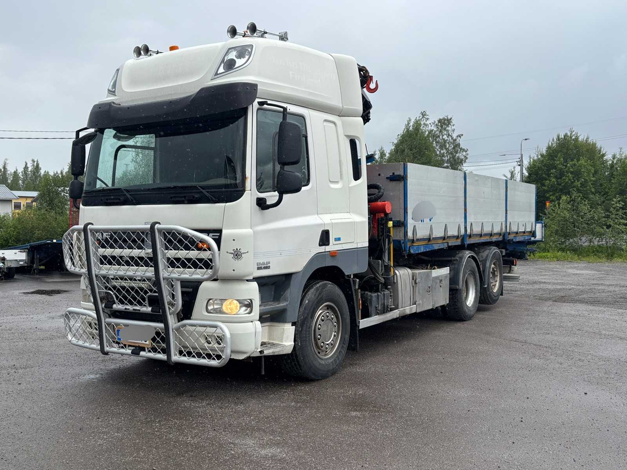 Truck DAF CF 85.460 FAN + Crane Palfinger PK 17000 - Camião de caixa aberta/ Plataforma, Camião grua: foto 1 Truck DAF CF 85.460 FAN + Crane Palfinger PK 17000 - Camião de caixa aberta/ Plataforma, Camião grua: foto 1