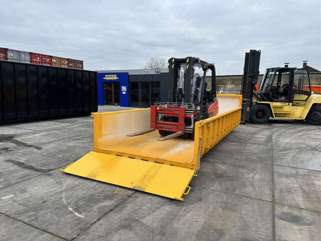 Sidalco 11 m3 Inrijbak gekombinerrd pendel kiepklep - Contentor ampliroll: foto 4 Sidalco 11 m3 Inrijbak gekombinerrd pendel kiepklep - Contentor ampliroll: foto 4
