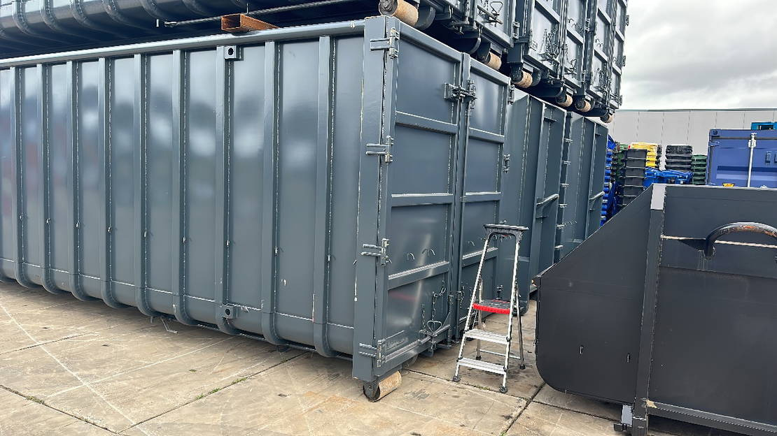 Sidalco 40 m3 antraciet ral 7016 - Contentor ampliroll: foto 5 Sidalco 40 m3 antraciet ral 7016 - Contentor ampliroll: foto 5
