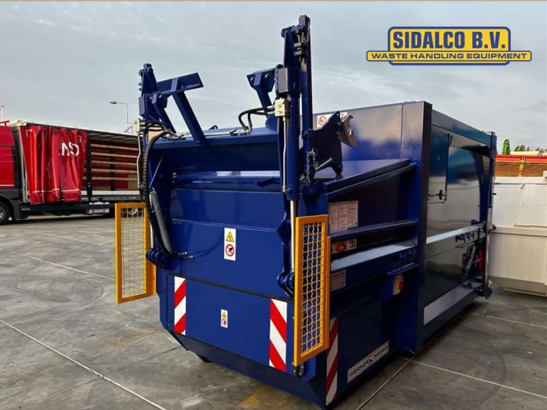 Werner & Weber MPC 10 met kiep systeem portaalarm opname - Contentor de entulho: foto 1 Werner & Weber MPC 10 met kiep systeem portaalarm opname - Contentor de entulho: foto 1