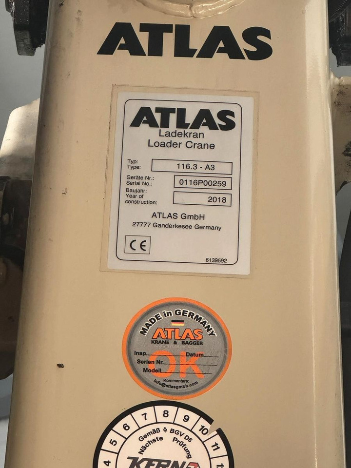 Mercedes-Benz Atego / 1324 MEILLER 4X4 KRAN ATLAS 116.3 Kipper - Camião basculante, Camião grua: foto 3 Mercedes-Benz Atego / 1324 MEILLER 4X4 KRAN ATLAS 116.3 Kipper - Camião basculante, Camião grua: foto 3