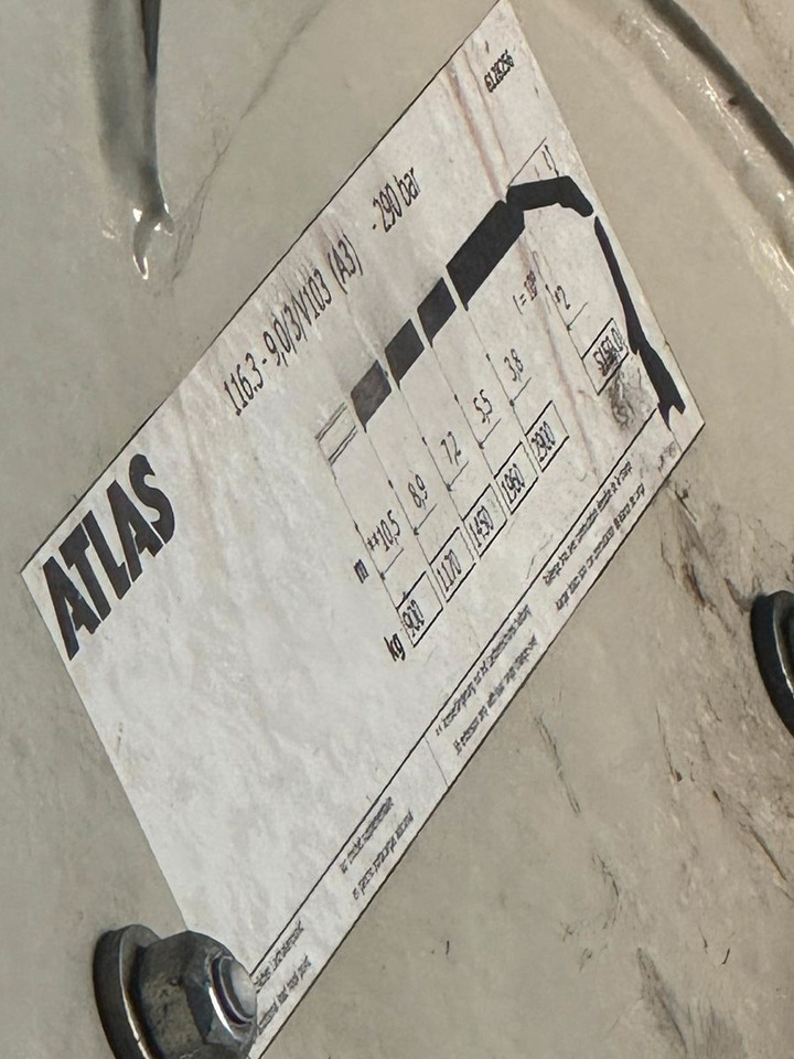 Mercedes-Benz Atego / 1324 MEILLER 4X4 KRAN ATLAS 116.3 Kipper - Camião basculante, Camião grua: foto 4 Mercedes-Benz Atego / 1324 MEILLER 4X4 KRAN ATLAS 116.3 Kipper - Camião basculante, Camião grua: foto 4