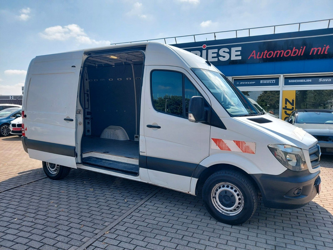 Furgão de passageiros Mercedes-Benz Sprinter II Kasten 316 hoch lang Klima Standheiz: foto 1