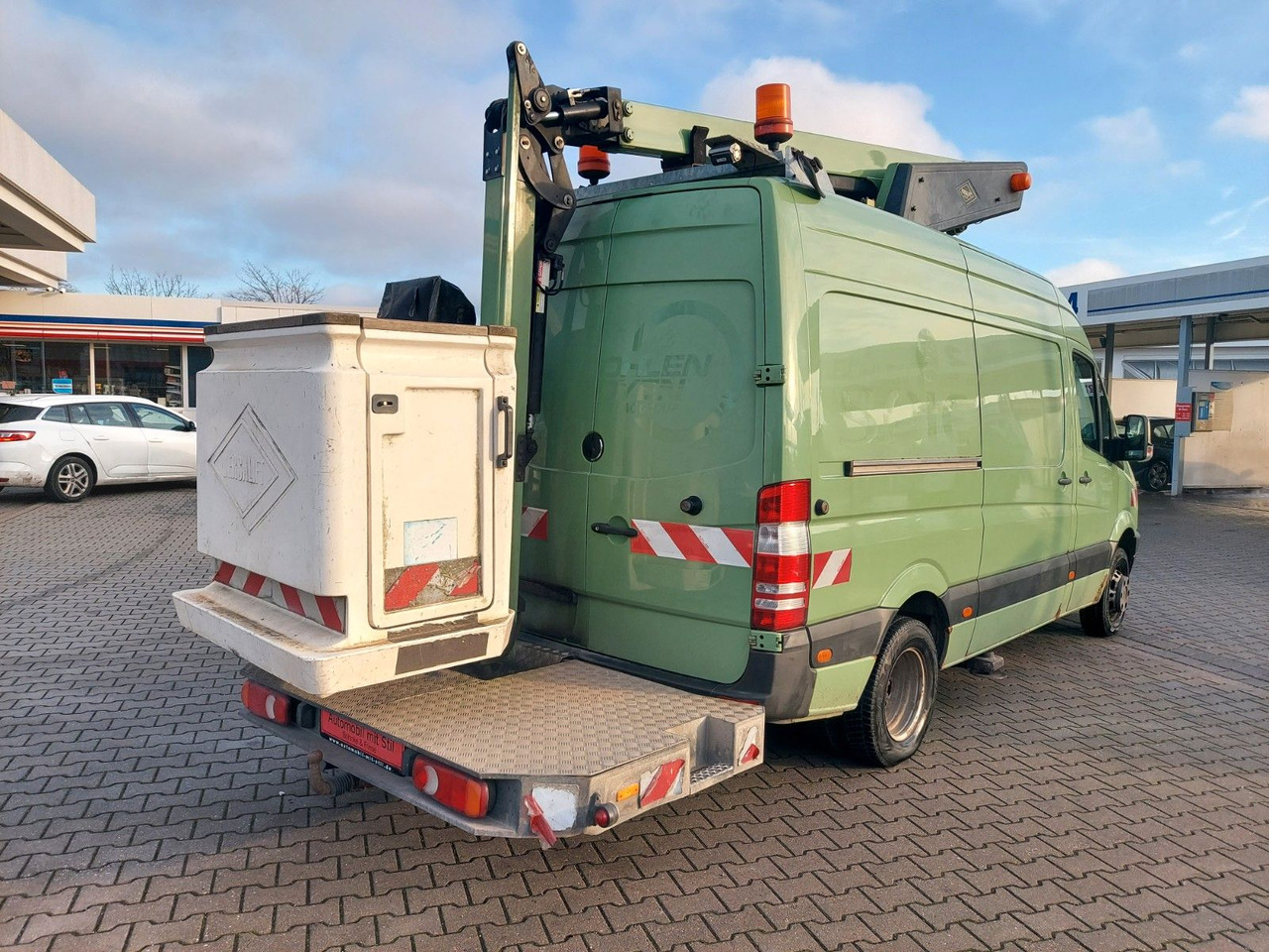 Mercedes-Benz Sprinter II Kasten 515 Steiger Hub ET-36 12m - Caminhão com plataforma aérea: foto 2 Mercedes-Benz Sprinter II Kasten 515 Steiger Hub ET-36 12m - Caminhão com plataforma aérea: foto 2