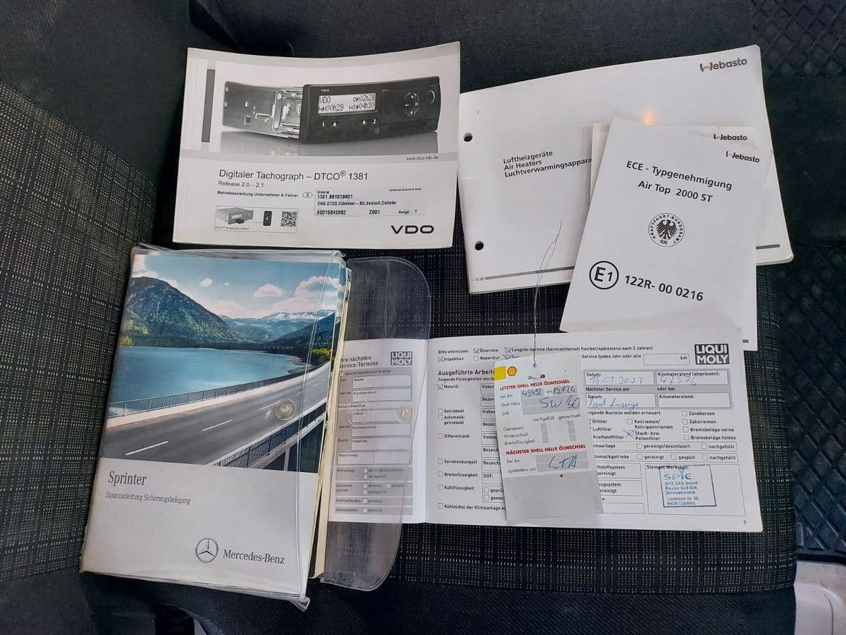 Furgão de passageiros Mercedes-Benz Sprinter II Kasten 516 CDI MAXI KLIMAA. STANDHEI: foto 28 Furgão de passageiros Mercedes-Benz Sprinter II Kasten 516 CDI MAXI KLIMAA. STANDHEI: foto 28