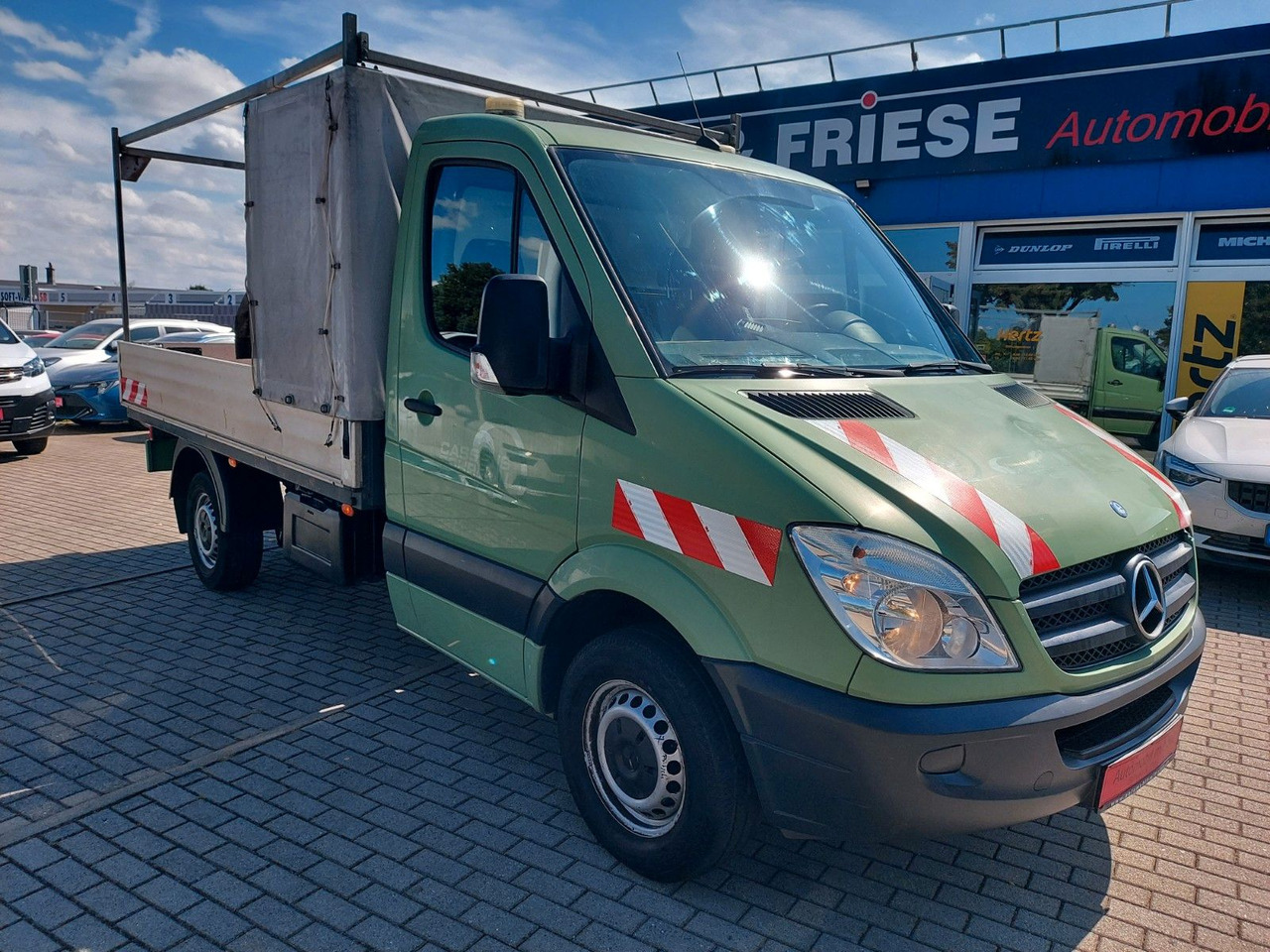 Mercedes-Benz Sprinter II Pritsche 316 Pritsche Klima Sandheiz - Carrinha de lona: foto 1 Mercedes-Benz Sprinter II Pritsche 316 Pritsche Klima Sandheiz - Carrinha de lona: foto 1