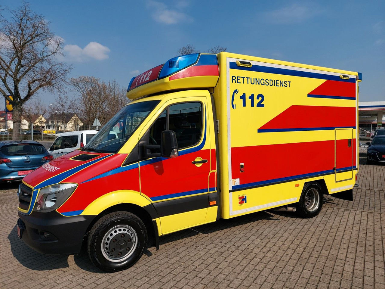 Ambulância novo Mercedes-Benz Sprinter II Pritsche 516 Autom. RTW Ambulance: foto 8