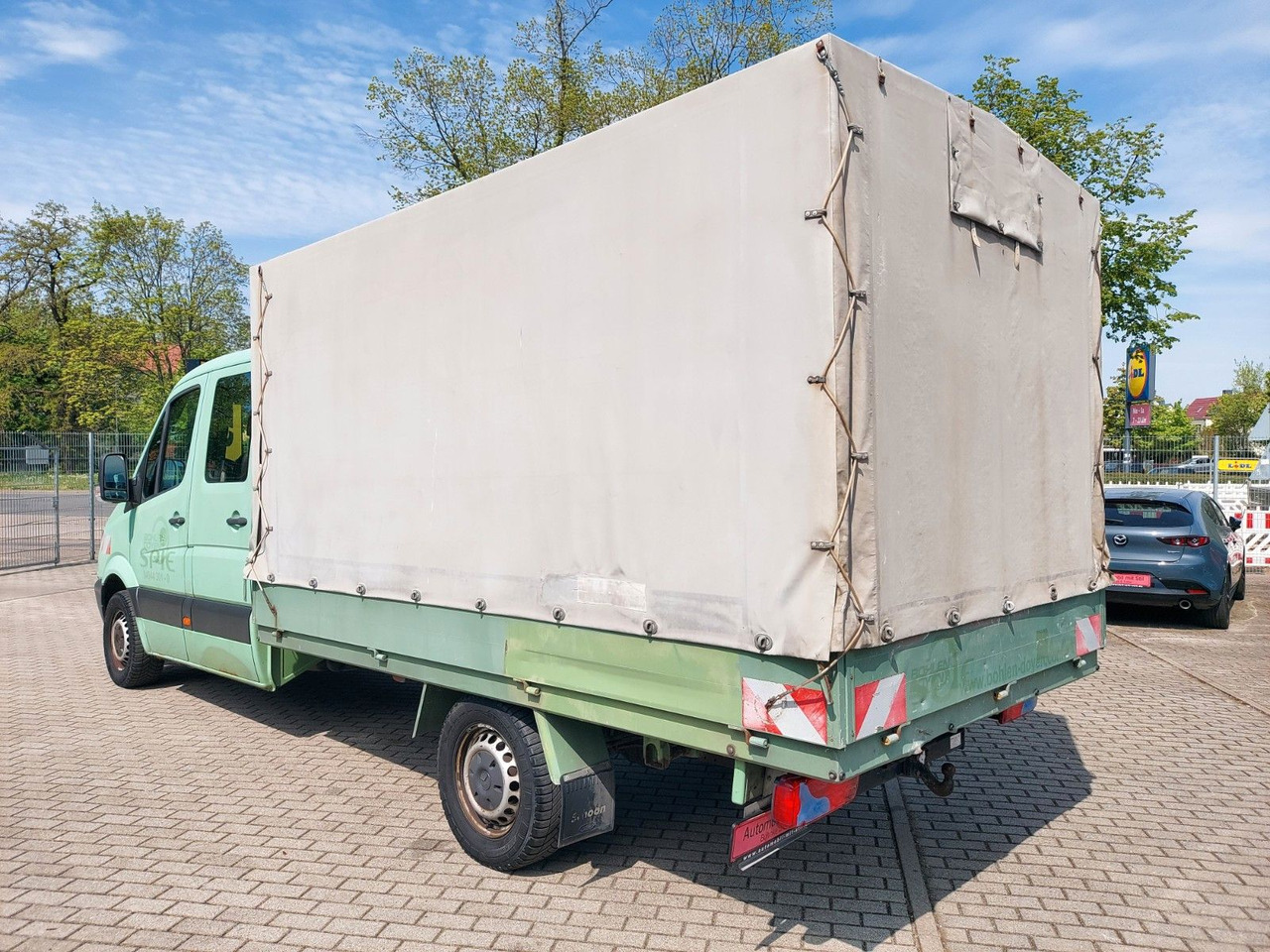 Mercedes-Benz Sprinter II Pritsche/DoKa 313 CDI KLIMA 7 SITZE - Carrinha de lona, Carrinha cabine dupla: foto 4 Mercedes-Benz Sprinter II Pritsche/DoKa 313 CDI KLIMA 7 SITZE - Carrinha de lona, Carrinha cabine dupla: foto 4