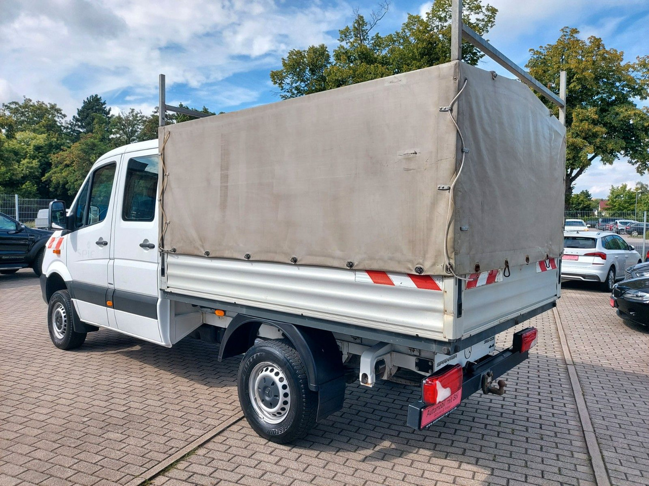 Mercedes-Benz Sprinter II Pritsche DoKa 316 4X4 Klima Standhei - Carrinha de lona, Carrinha cabine dupla: foto 5 Mercedes-Benz Sprinter II Pritsche DoKa 316 4X4 Klima Standhei - Carrinha de lona, Carrinha cabine dupla: foto 5