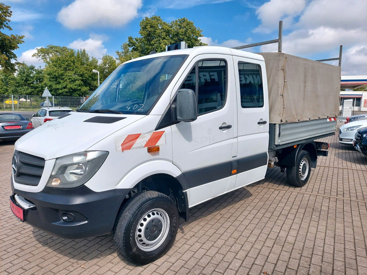 Mercedes-Benz Sprinter II Pritsche DoKa 316 4X4 Klima Standhei - Carrinha de lona, Carrinha cabine dupla: foto 4 Mercedes-Benz Sprinter II Pritsche DoKa 316 4X4 Klima Standhei - Carrinha de lona, Carrinha cabine dupla: foto 4