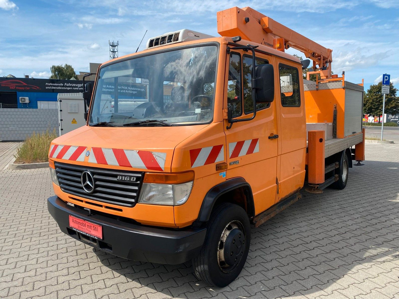Mercedes-Benz VARIO 816D 4x4 HUB Steiger Ruthmann K130 - Caminhão com plataforma aérea: foto 5 Mercedes-Benz VARIO 816D 4x4 HUB Steiger Ruthmann K130 - Caminhão com plataforma aérea: foto 5